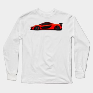 MCLAREN P1 RED Long Sleeve T-Shirt